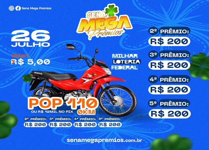 Pop 110i 0KM ou 12.000,00